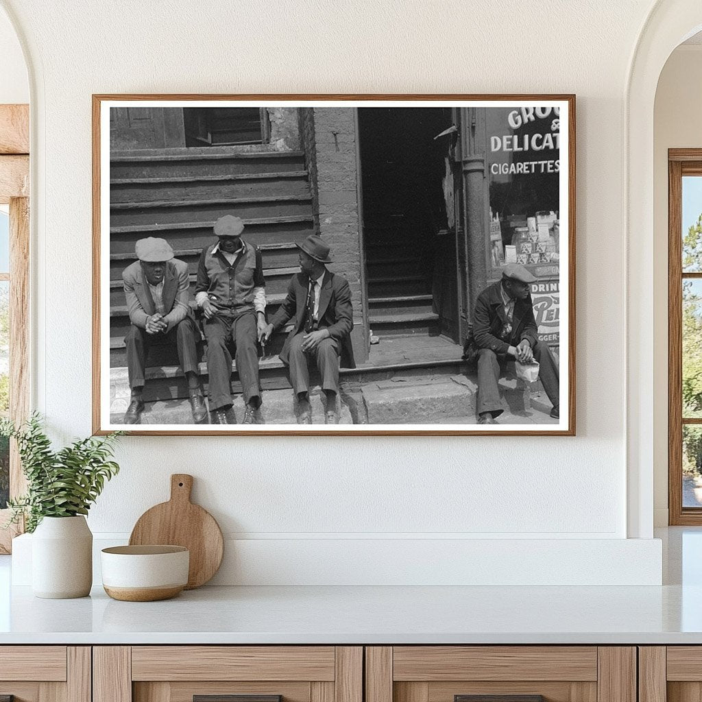 Vintage Chicago Porch Scene April 1941