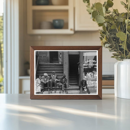 Chicago African American Neighborhood Front Porches 1941