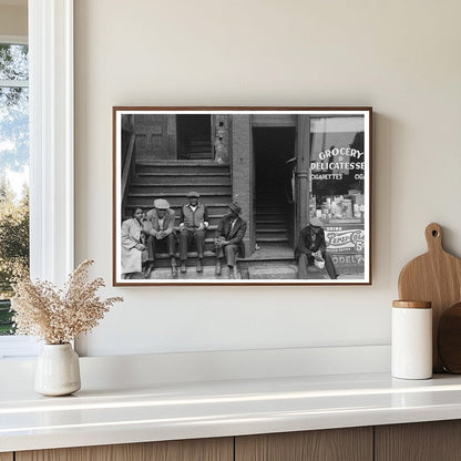 Chicago African American Neighborhood Front Porches 1941