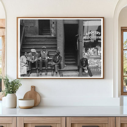 Chicago African American Neighborhood Front Porches 1941