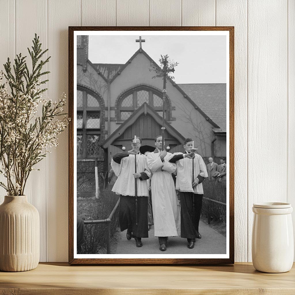 Episcopal Church Processional South Side Chicago 1941