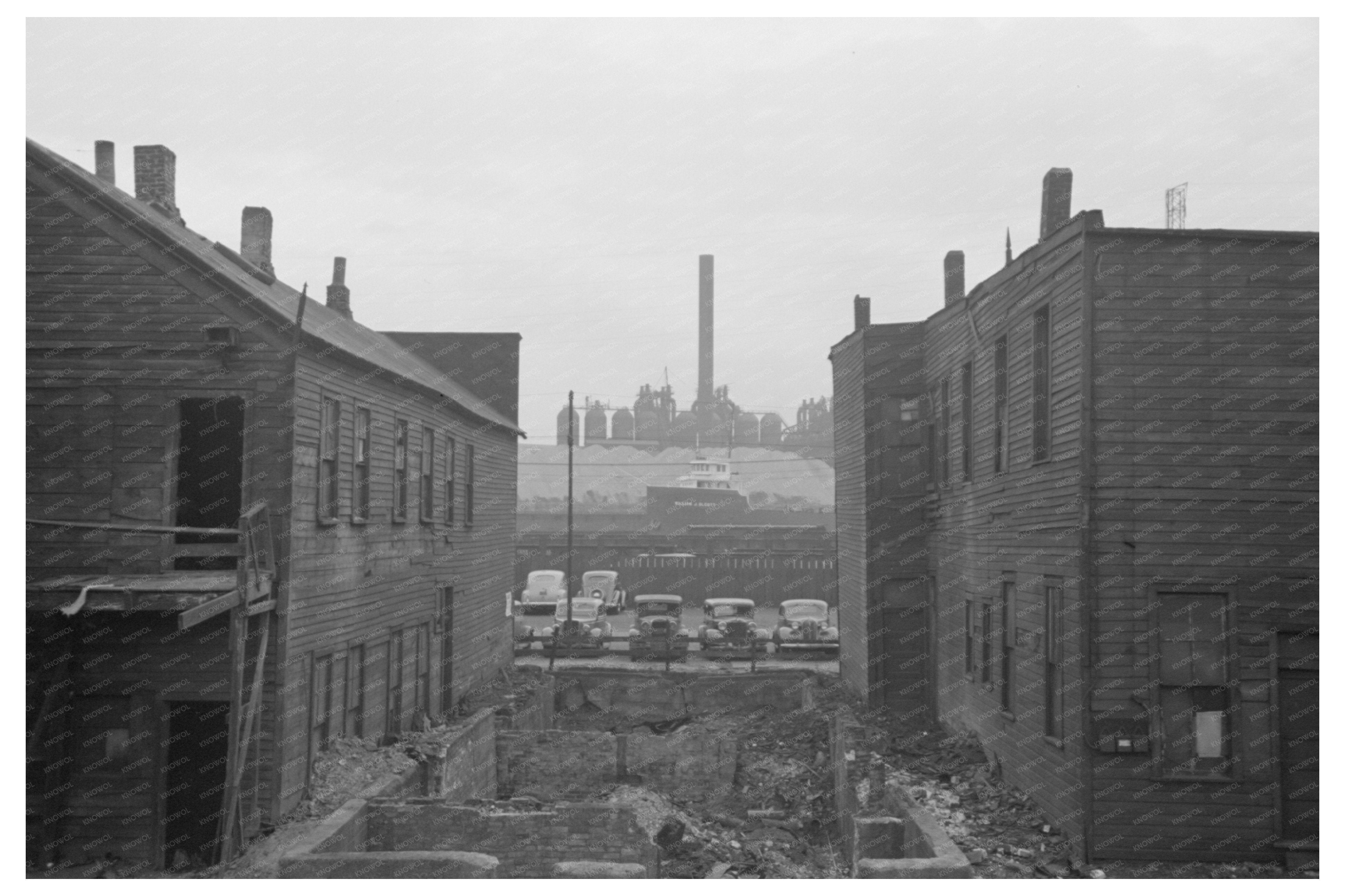 Condemned Houses in Chicago April 1941