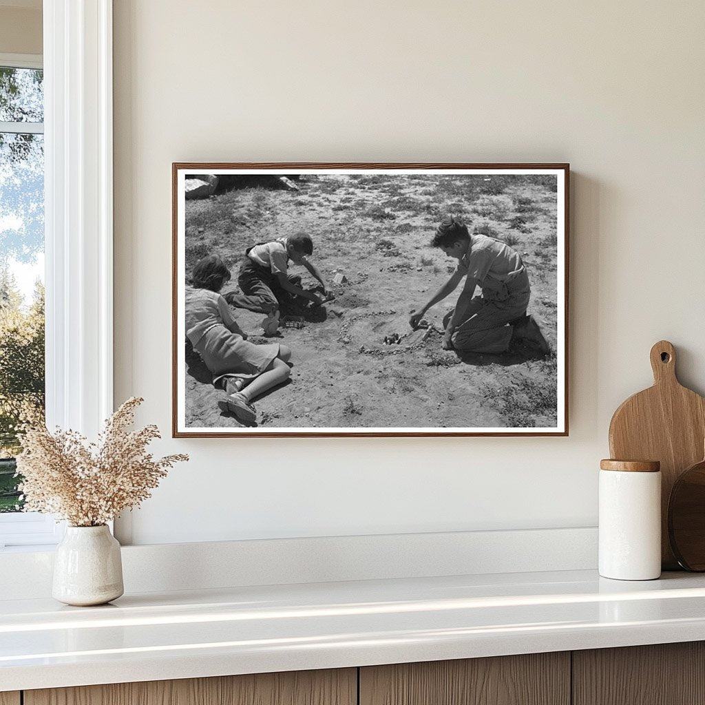 Child of Farm Worker in Caldwell Idaho 1941