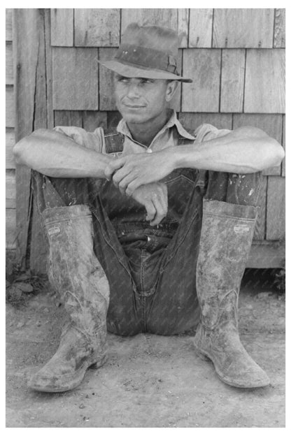 Farmer at Vale-Owyhee Irrigation Project Oregon 1941