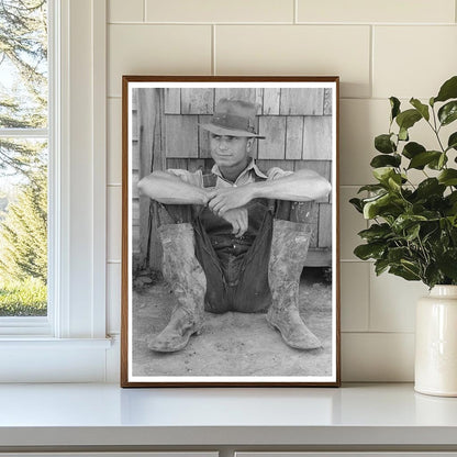 Farmer at Vale-Owyhee Irrigation Project Oregon 1941