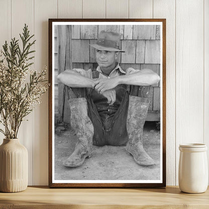 Farmer at Vale-Owyhee Irrigation Project Oregon 1941