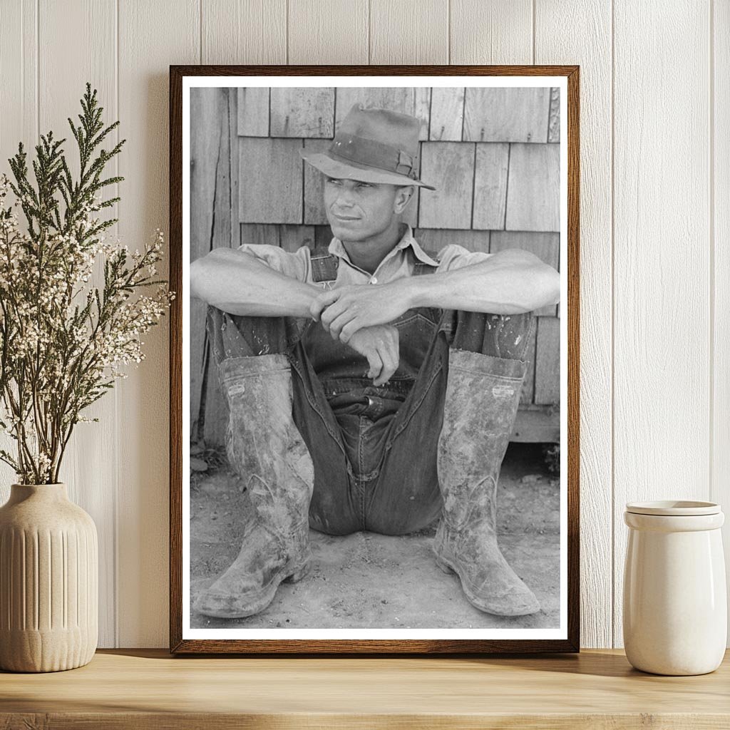 Farmer in Vale-Owyhee Irrigation Project June 1941