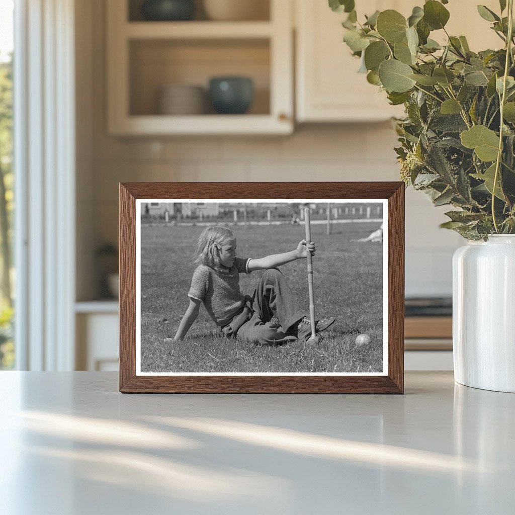 Farmers Daughter at Labor Camp Caldwell Idaho June 1941