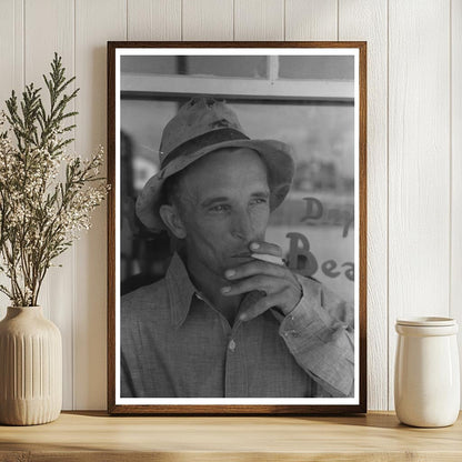 Farmer in Canyon County Idaho June 1941 Vintage Image