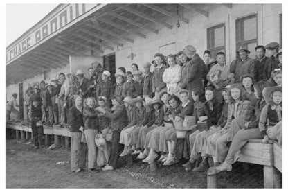 High School Students in Trucks Nampa Idaho June 1941