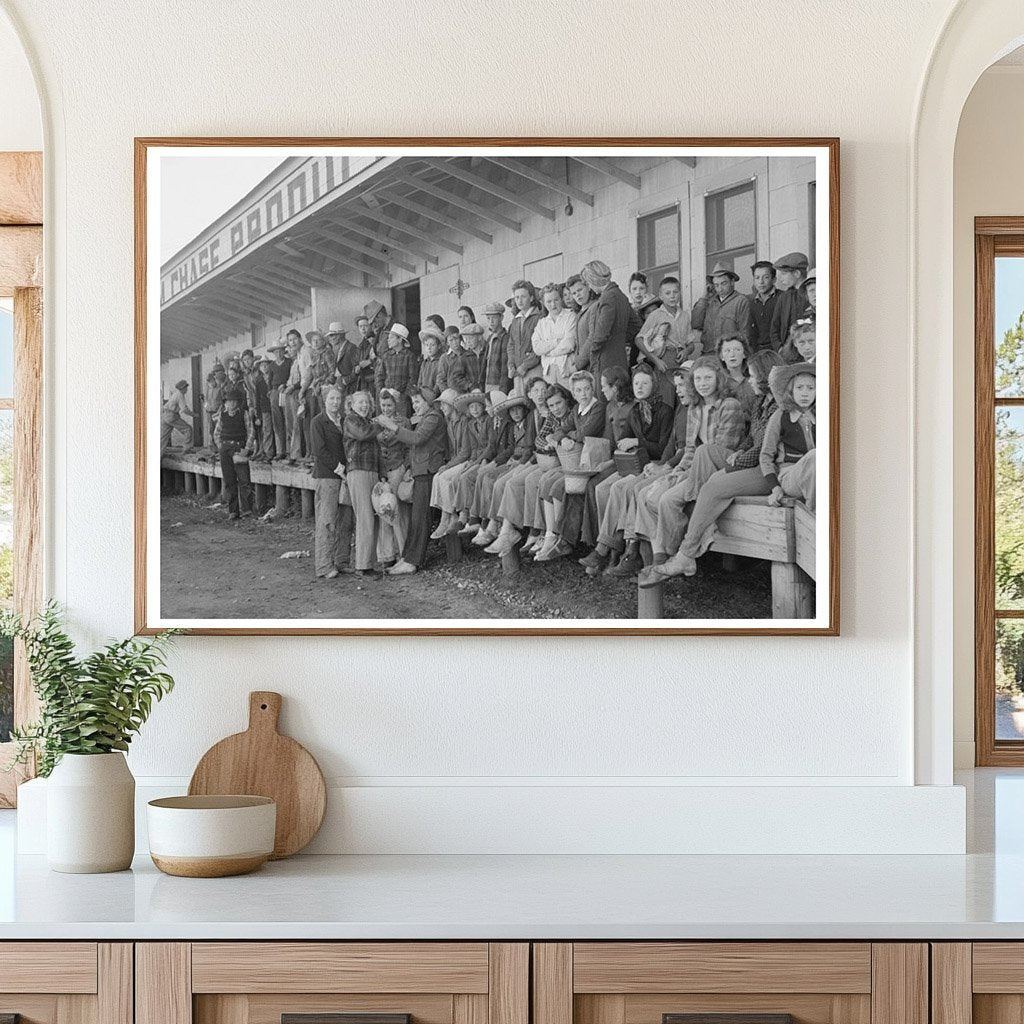 High School Students in Trucks Nampa Idaho June 1941