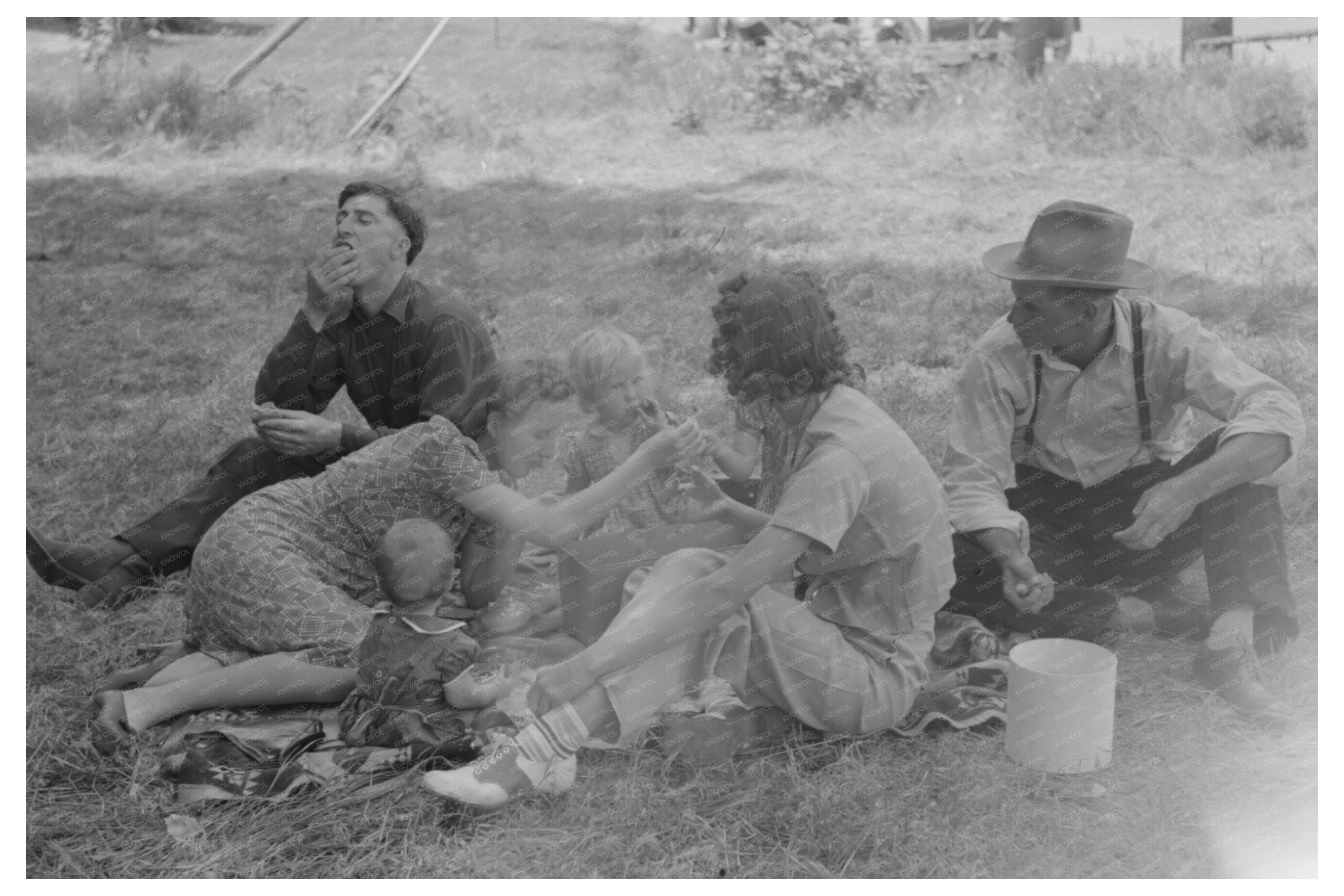 Fourth of July Family Picnic in Vale Oregon 1941