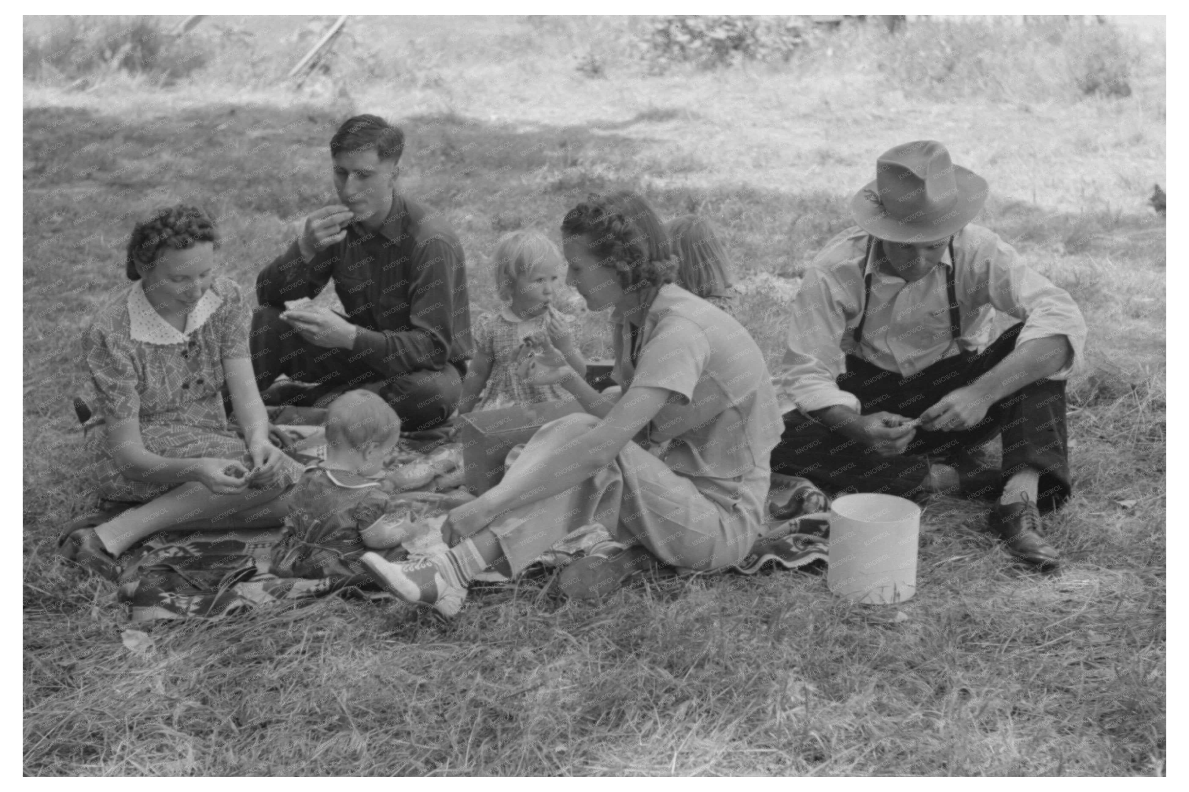 Fourth of July Family Picnic in Vale Oregon July 1941