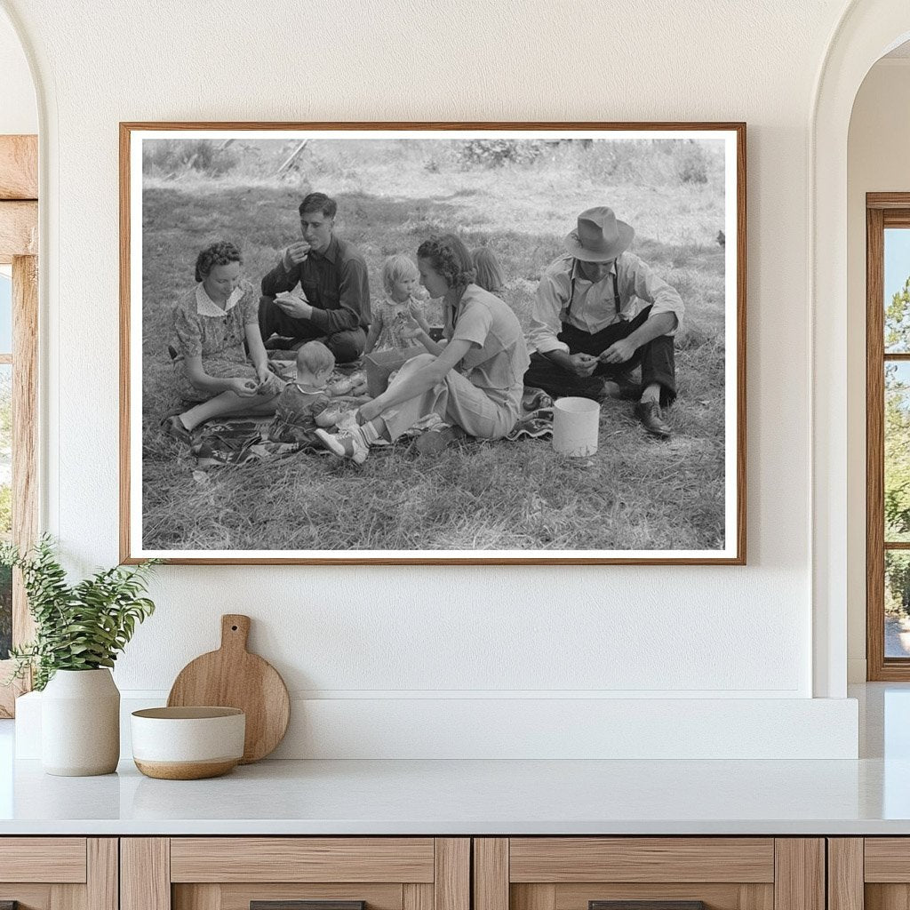 Fourth of July Family Picnic in Vale Oregon July 1941