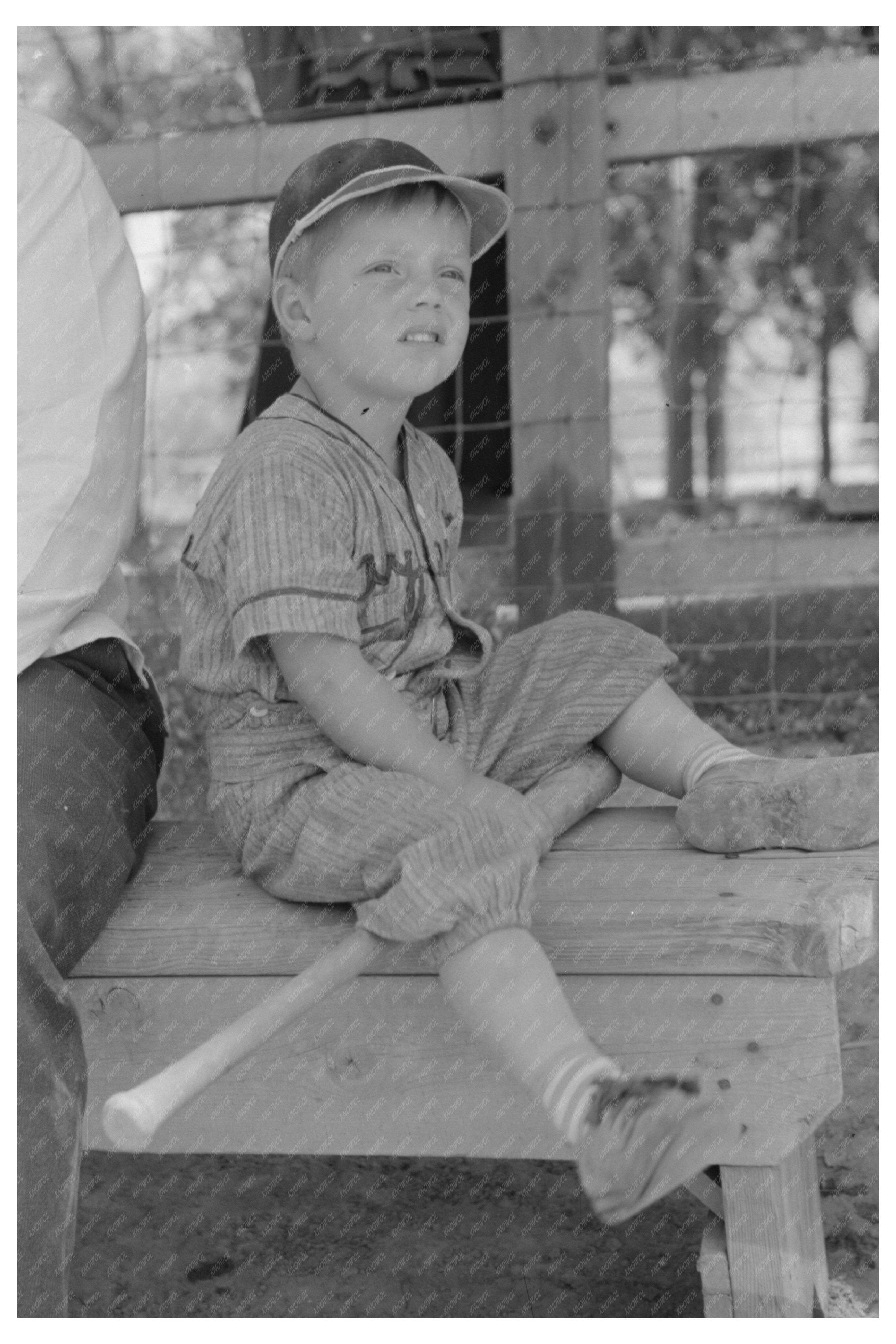 Baseball Game Spectators Vale Oregon July 4 1941