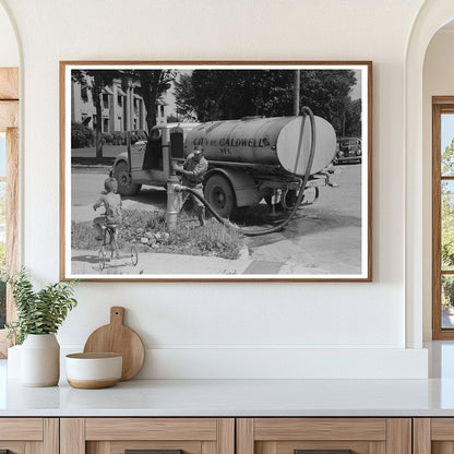 Vintage 1941 Street-Sprinkling Wagon in Caldwell Idaho