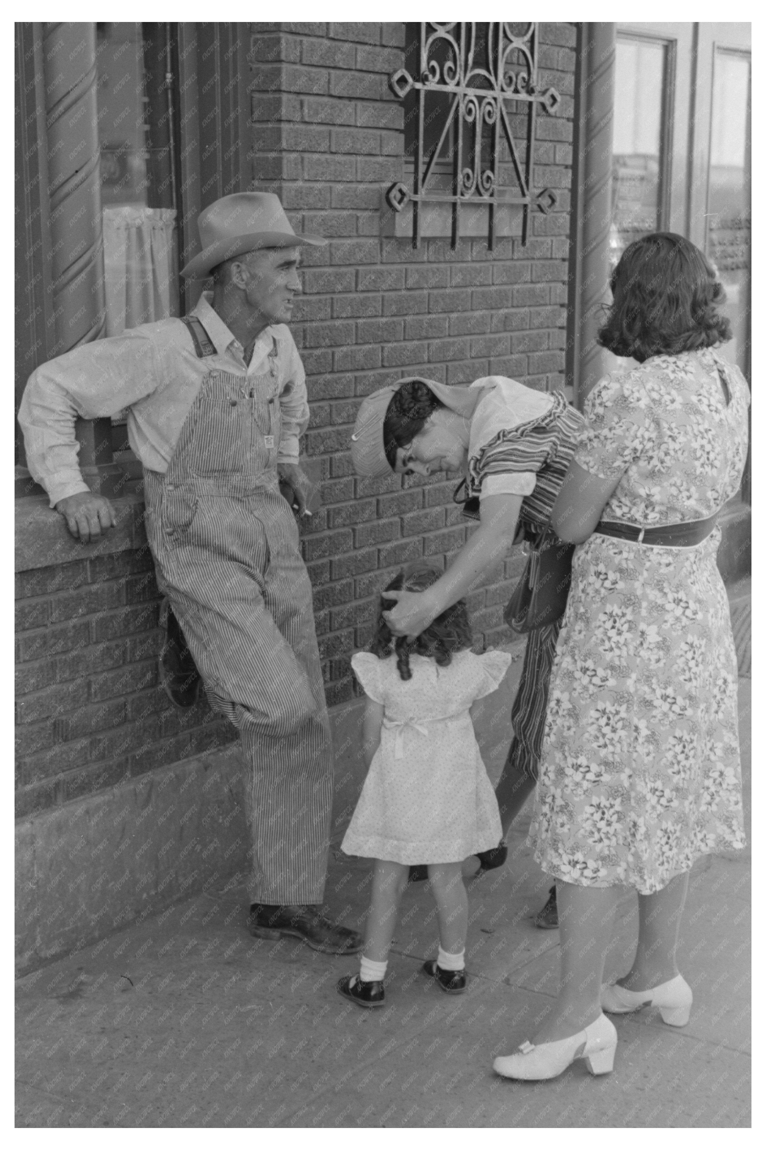 Caldwell Idaho street scene June to July 1941