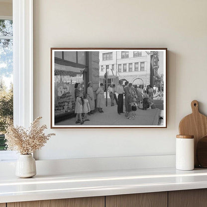 Fourth of July Parade Spectators Vale Oregon 1941