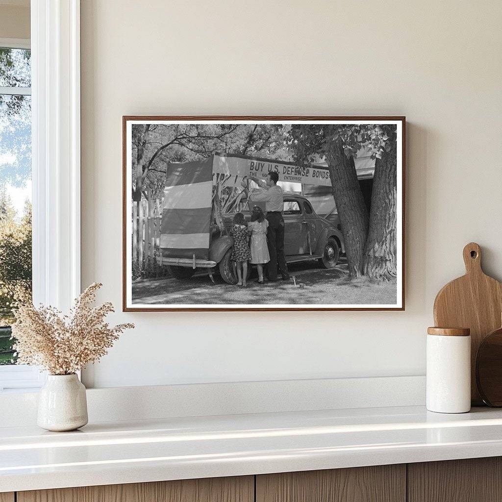 Vale Oregon Fourth of July Parade Car Decoration 1941