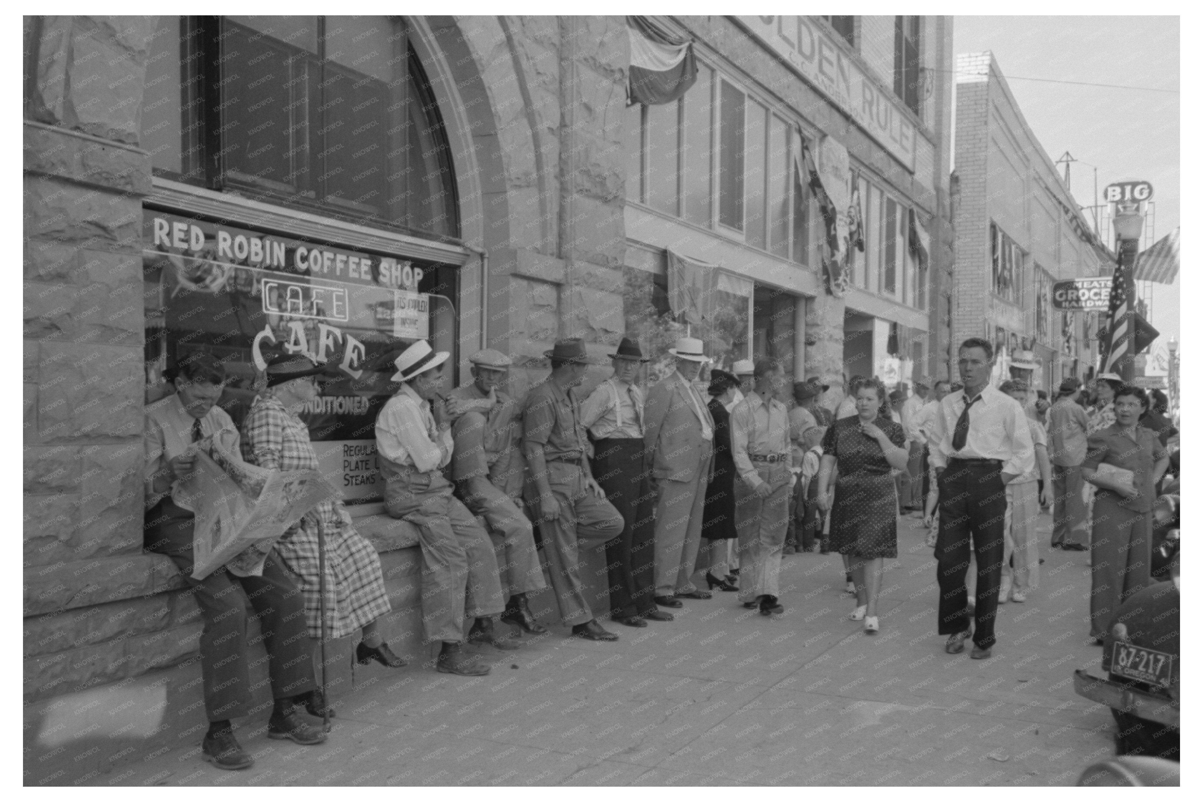 Fourth of July Parade in Vale Oregon July 1941