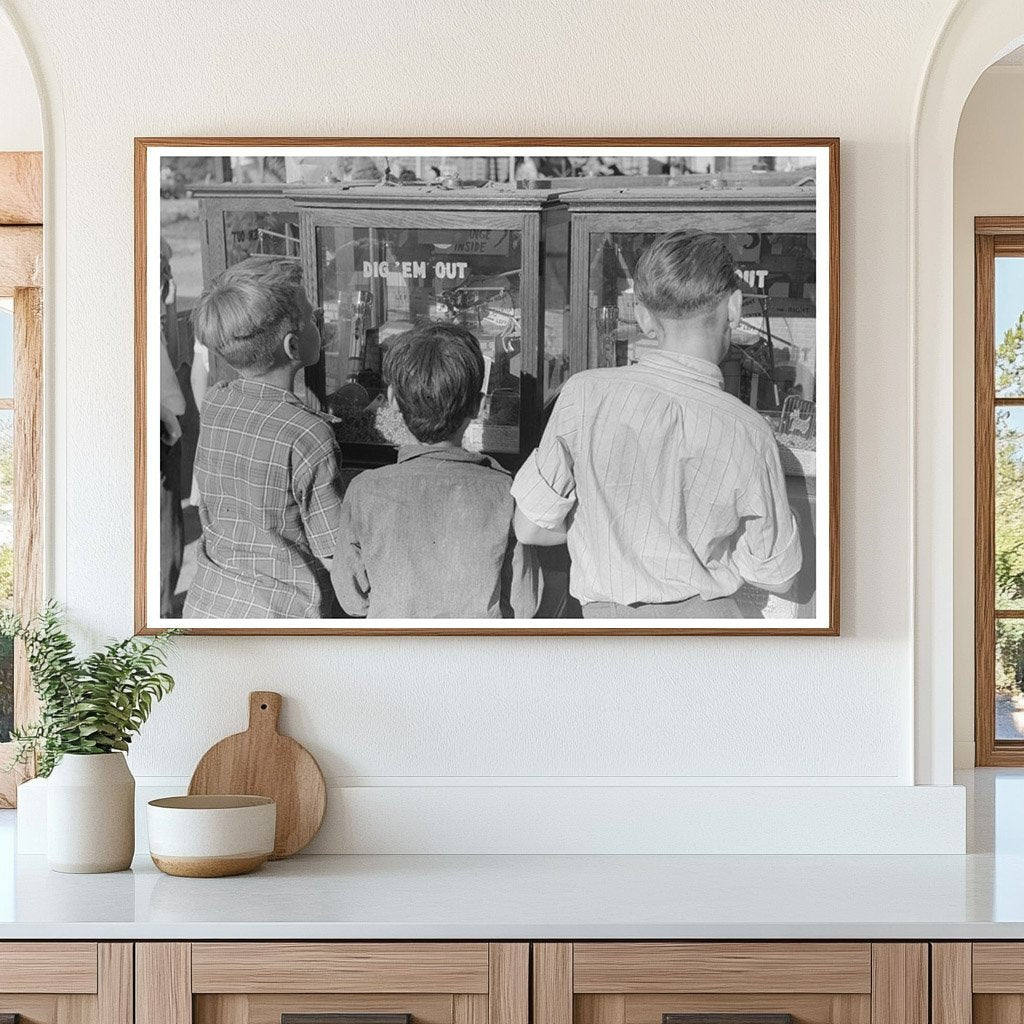 Boys Celebrating Fourth of July in Vale Oregon 1941