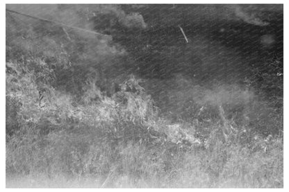 Vale Oregon Grass Fire July 1941 Vintage Photo