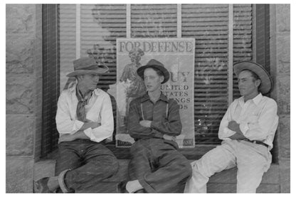 Farm Boys Celebrate Fourth of July in Vale Oregon 1941