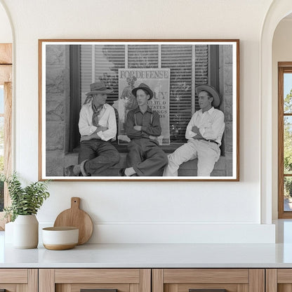 Farm Boys Celebrate Fourth of July in Vale Oregon 1941