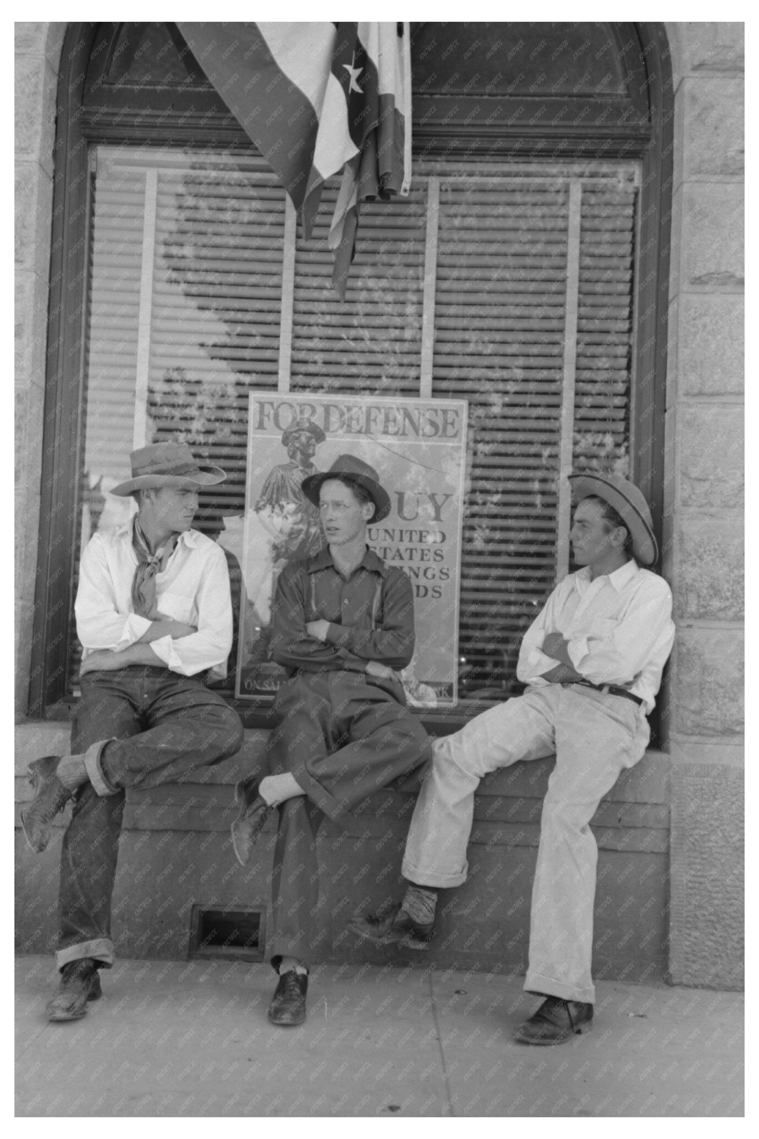 Farm Boys Fourth of July Celebration Vale Oregon 1941