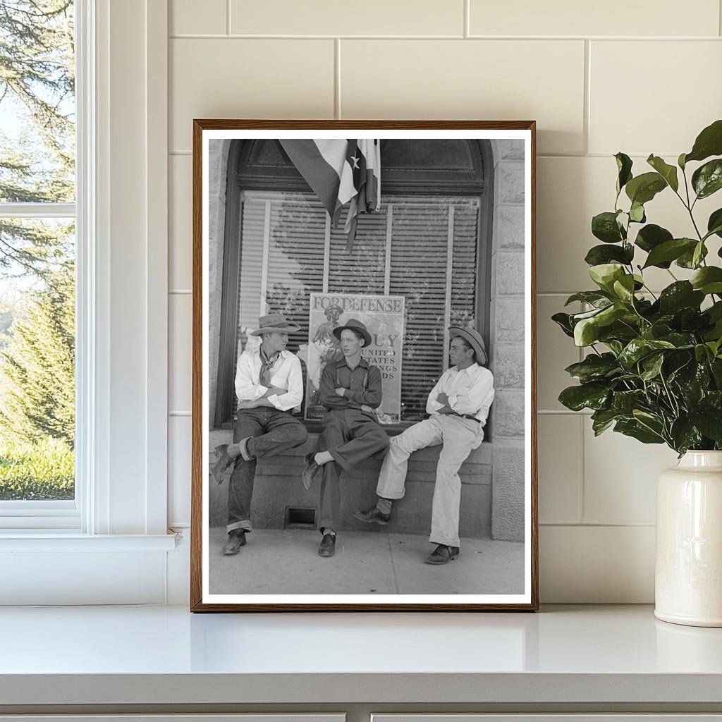 Farm Boys Fourth of July Celebration Vale Oregon 1941