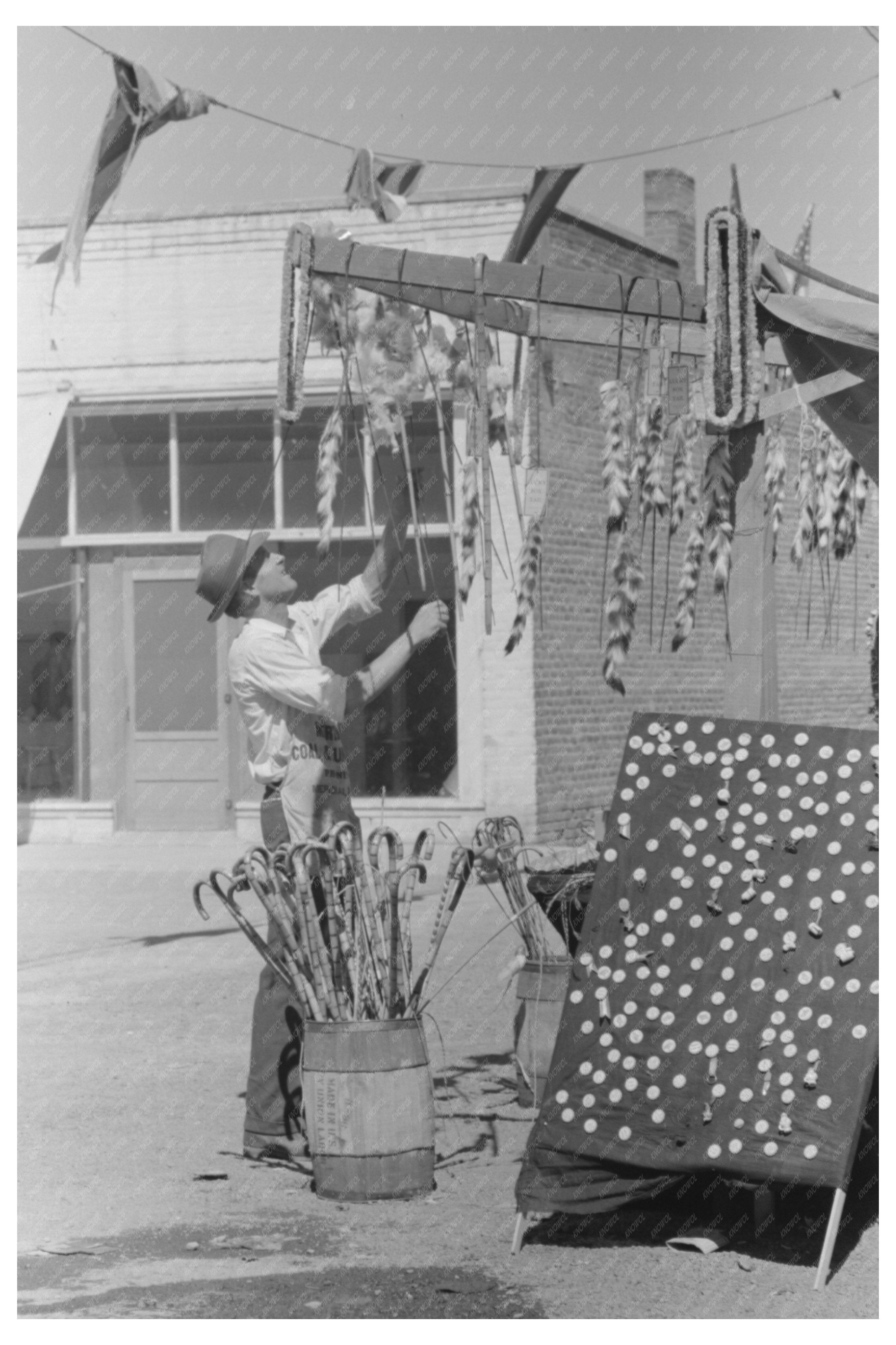 Fourth of July Carnival Stand Vale Oregon 1941