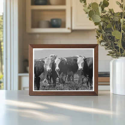 Cattle Grazing at Cruzen Ranch Valley County Idaho 1941