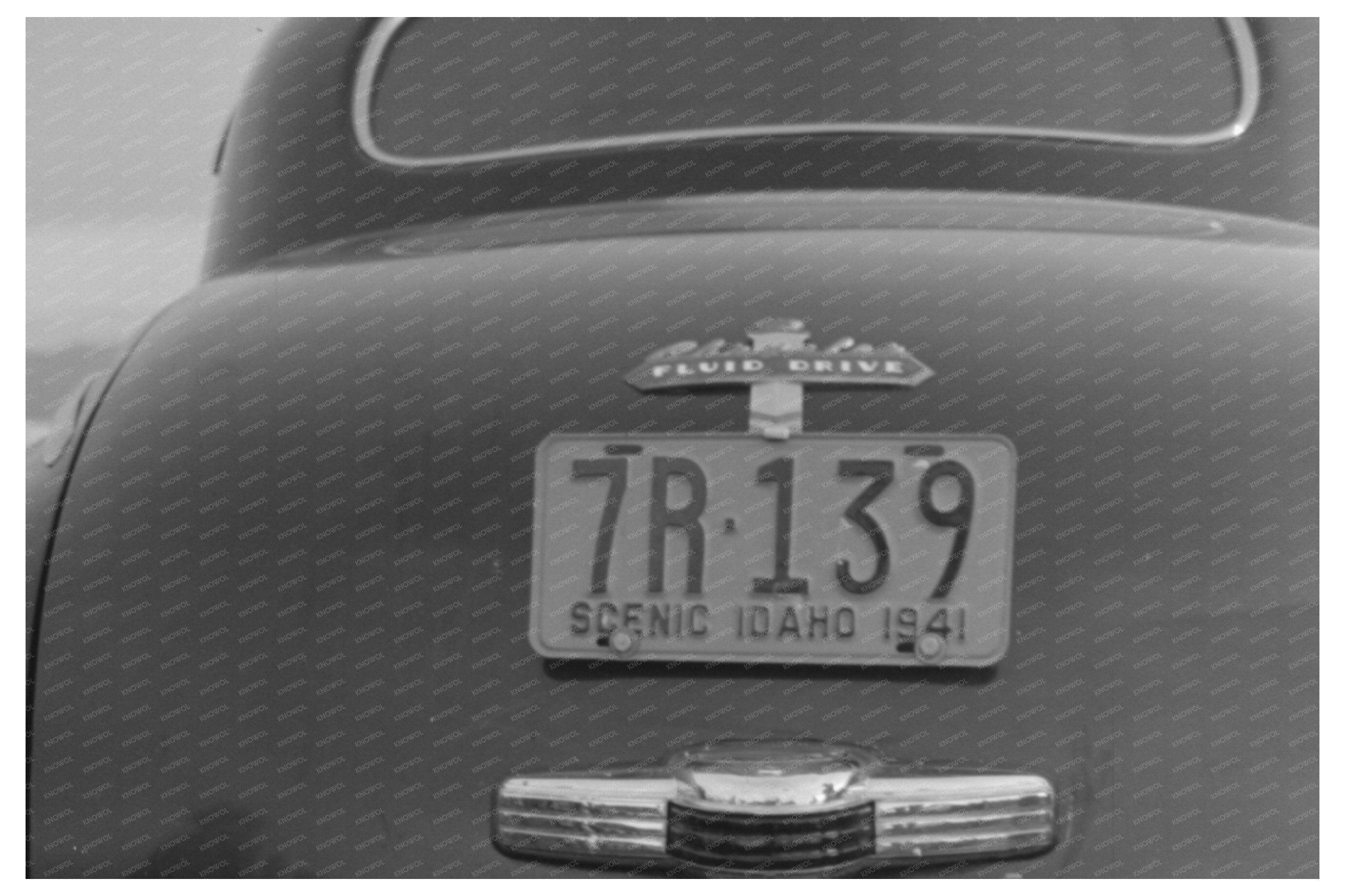 Ranchers Transportation Method in Valley County Idaho 1941