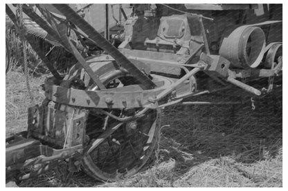 Combine Front Wheel Construction Walla Walla County 1941