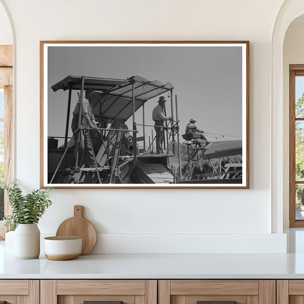 Wheat Harvesting in Walla Walla County Washington 1941