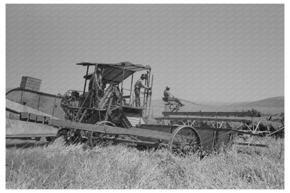 Wheat Harvesting in Walla Walla County 1941