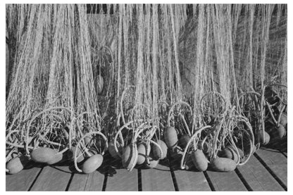 Fishing Nets in Astoria Oregon September 1941