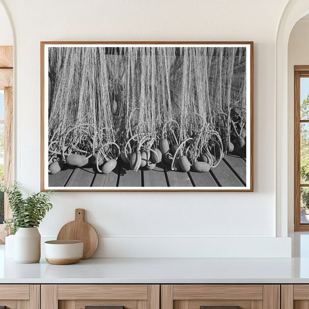 Fishing Nets in Astoria Oregon September 1941