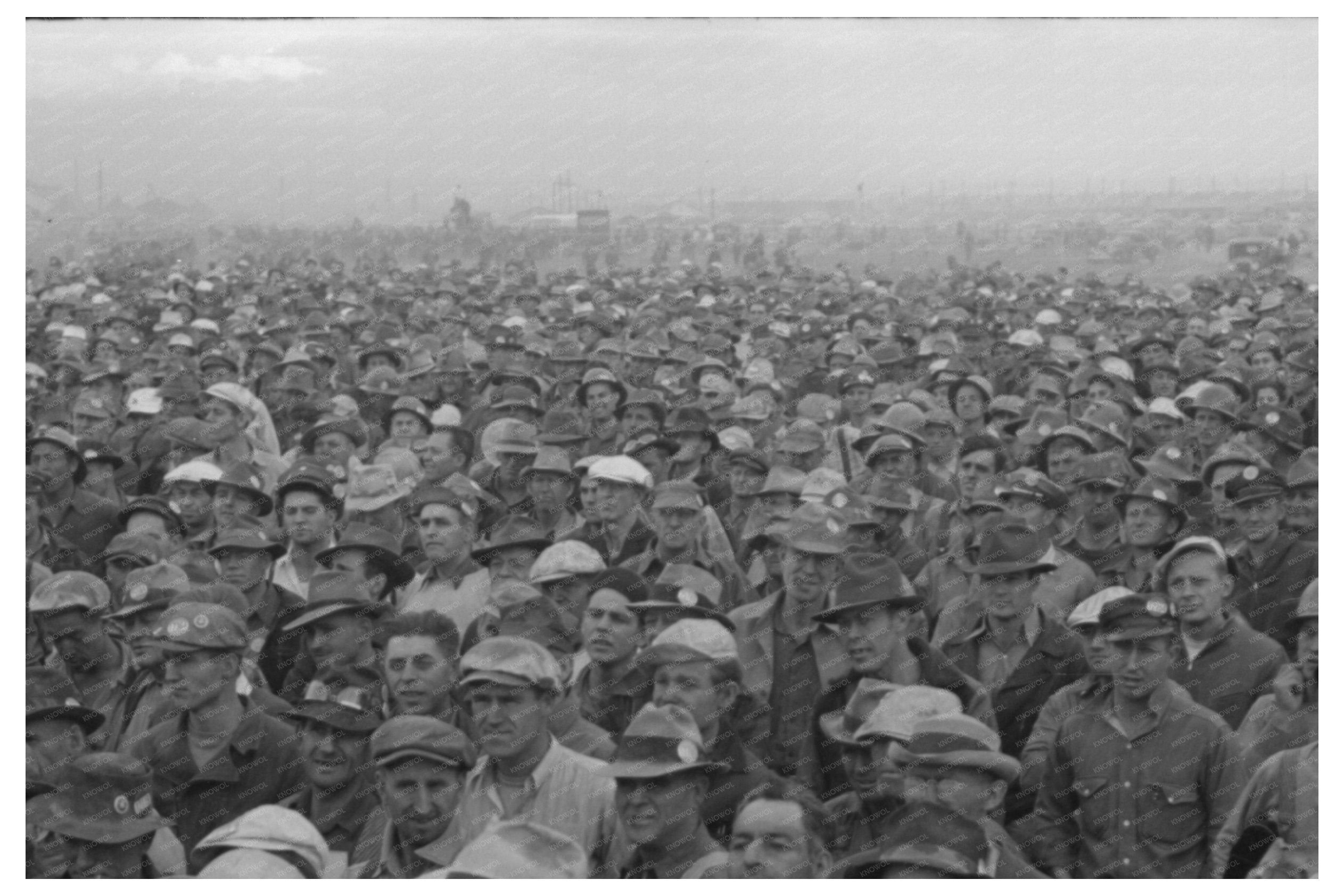 Umatilla Ordnance Depot Workmen Beer Party September 1941