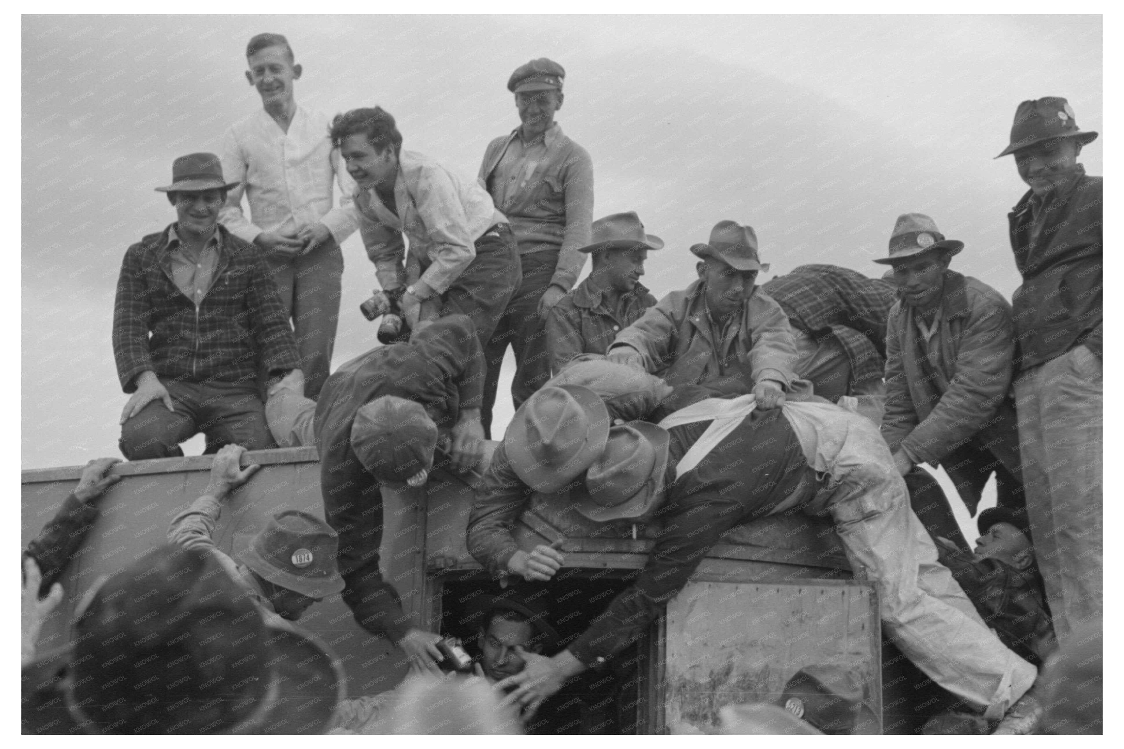 Beer Party at Umatilla Ordnance Depot September 1941