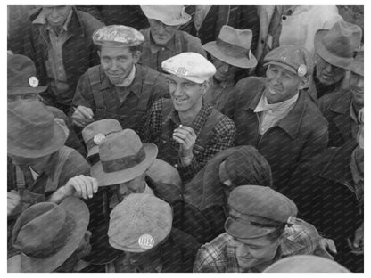 Umatilla Ordnance Depot Workers Celebrate Concrete Milestone 1941