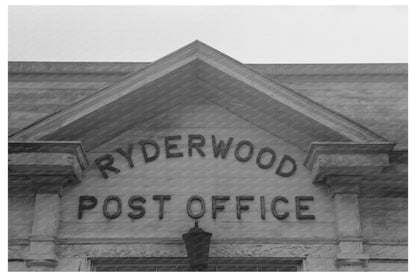 Ryderwood Washington Post Office October 1941