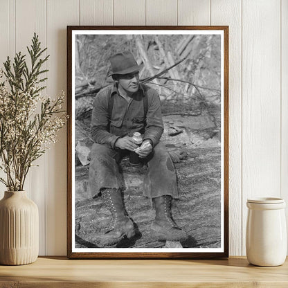 Lumberjack Lunch at Long Bell Lumber Company 1941