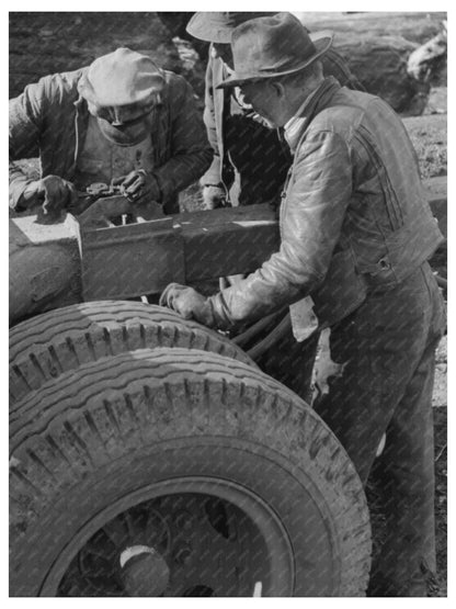 Gyppo Logging Crew Tillamook County Oregon 1941