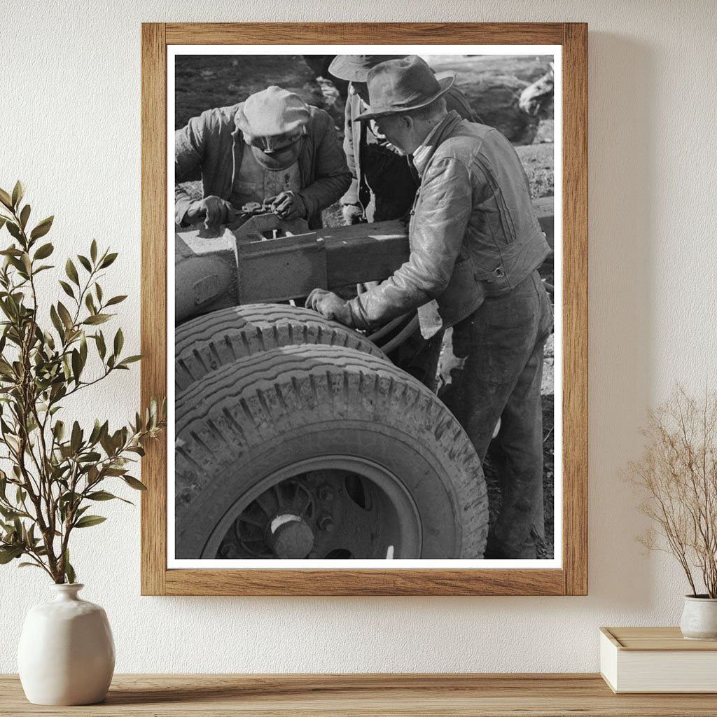 Gyppo Logging Crew Tillamook County Oregon 1941