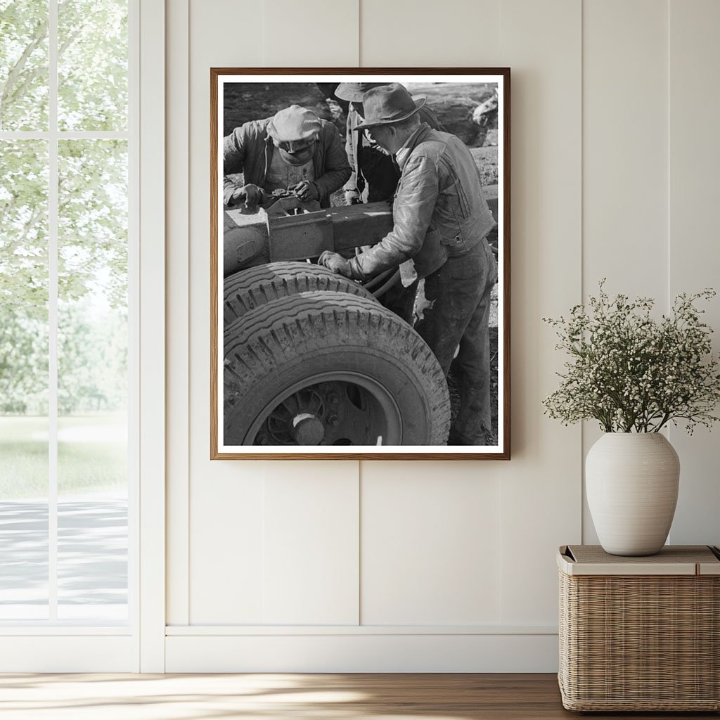 Gyppo Logging Crew Tillamook County Oregon 1941