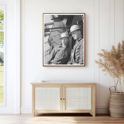 Greaser in Wheelhouse at Shasta Dam December 1941