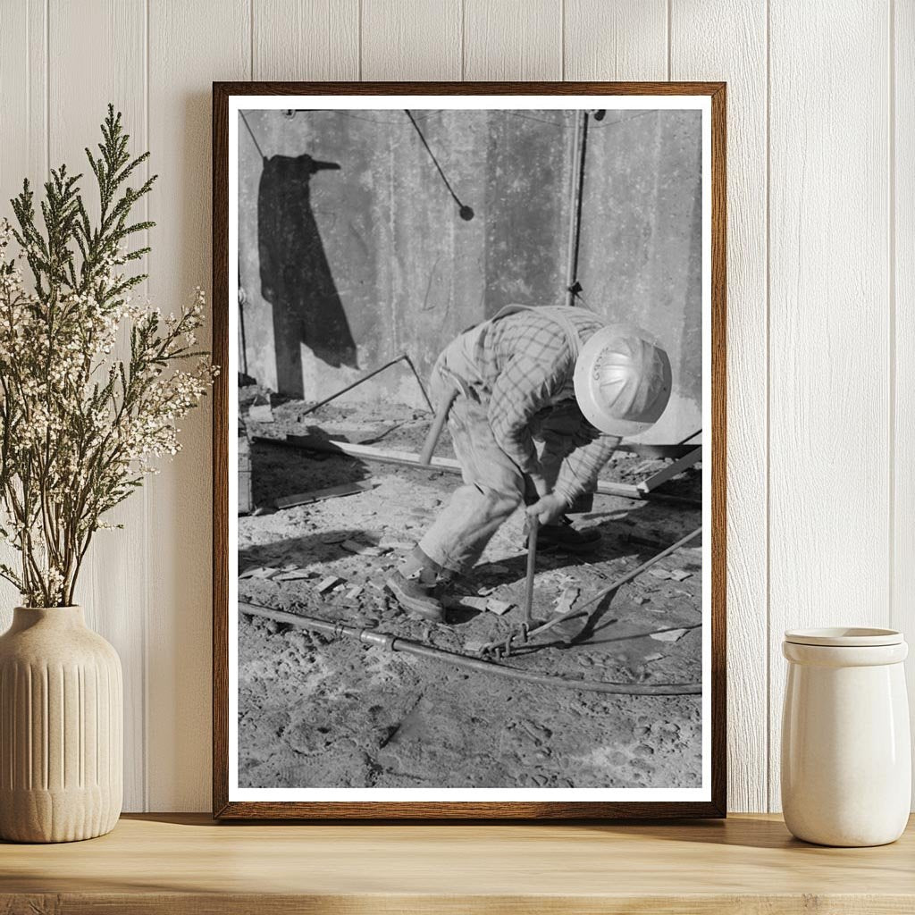 Shasta Dam Workman December 1941 FSA/OWI Collection