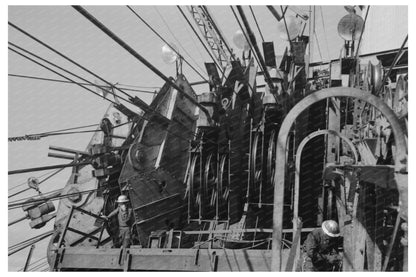 Aerial Tram Wheelhouse Shasta Dam Project 1941