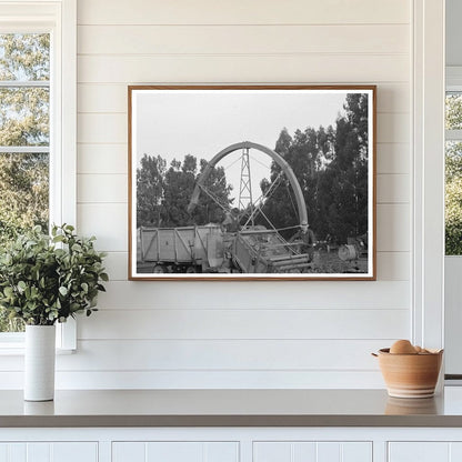 Guayule Harvesting Machine Salinas California 1941